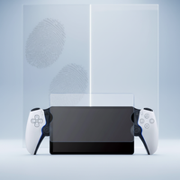 Protecteur d'écran en verre trempé de haute qualité pour PS5 Portal Console New Condition Protecteur d'écran de jeu de protection