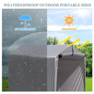 Housse de vélo imperméable et coupe-vent, <span class=keywords><strong>abri</strong></span> de rangement extérieur pour moto, <span class=keywords><strong>abri</strong></span> extérieur pour 2/3/<span class=keywords><strong>4</strong></span>/5 <span class=keywords><strong>vélos</strong></span> - Product Image 2