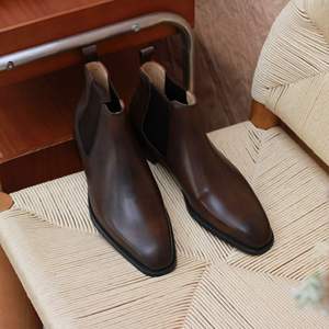 รองเท้าหนังลำลองผู้ชายสไตล์อังกฤษทรงสูงแบบย้อนยุค รุ่นอเนกประสงค์ ปี 2026 - Product Image 2