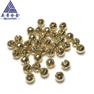 Perline con intaglio <span class=keywords><strong>oro</strong></span> <span class=keywords><strong>argento</strong></span> <span class=keywords><strong>rame</strong></span> e tungsteno rosso per pesca a mosca 1.5mm ~ 6.4mm F taglie - Product Image 5