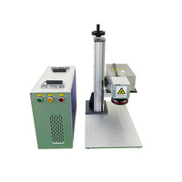 Machine de marquage laser UV à refroidissement par eau, 5W, marqueur Galvo pour verre, plastique, métal, bois, caoutchouc