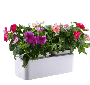 2021 Trending Products Innovative Intelligent Flowerpot Indoor Garden System Pot with Light