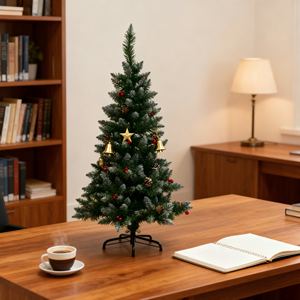 Cây Giáng Sinh Nón Thông Quả Đỏ Năng Lượng Mặt Trời Powered LED Đèn Lễ Hội Thực Tế Kỳ Nghỉ Trang Trí Nội Thất Cho Mùa Đông Lễ Kỷ niệm - Product Image 6