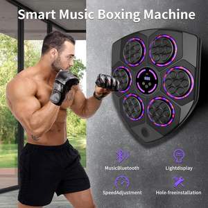 Scatola elettronica <span class=keywords><strong>da</strong></span> allenamento per <span class=keywords><strong>boxe</strong></span> con musica a LED intelligente per allenamento al coperto montata a parete con caratteristiche di allenamento di reazione - Product Image 3