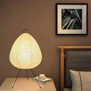 Lanterne créative japonaise en papier de riz, lampe de chevet, lampe sur pied, décoration de chambre à coucher, décoration de la maison - Product Image 3