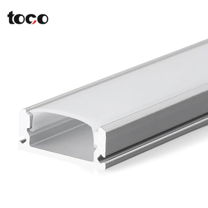 <span class=keywords><strong>Perfil</strong></span> Cuadrado de Extrusión de Aleación de <span class=keywords><strong>Aluminio</strong></span> Serie 6000 de Alta Calidad con Cubierta Difusora Anodizada Integrada para LED Empotrado de Alto CRI - Product Image 1