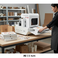 Nouvelle imprimante numérique jet d'encre monocouche DZ 400 2026 avec tête d'impression HP A4 pour sacs en papier, sacs non tissés, boîtes à pizza et serviettes