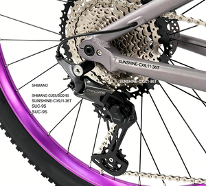 Bicicletta MTB Premium GTR per Dirt Jump, Telaio in Alluminio, Escursione 150 mm, 12 Velocità, per Fuoristrada/Trail, Bici da Montagna Cross-Country - Product Image 2