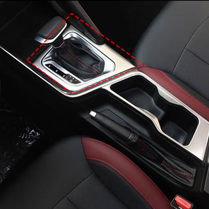 Accessori interni automobilistici in acciaio inossidabile OEM per 2021 Geely Vision Shifter pannello cornice - Product Image 1