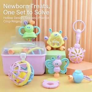 Sonajero de mano para bebé, juguetes para recién nacidos, mordedor suave de animales bonitos, sonajero de mano, juguetes educativos para el desarrollo del bebé de 0 a 12 meses - Product Image 6