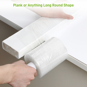 Película de envoltura elástica LLDPE de grado industrial Dureza suave Proceso de moldeo por soplado a prueba de humedad WiiGreen SFM30C4 80 Guage Clear - Product Image 5