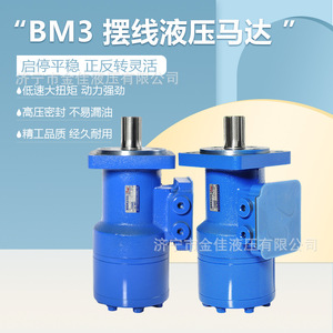 มอเตอร์ไฮดรอลิกไซโคลิดอลยุนหยาง รุ่น BM3 สำหรับเครน เครื่องฉีดพลาสติก รอก หมุนไปข้างหน้าและย้อนกลับ - Product Image 2