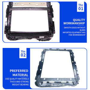 Marco de Techo Corredizo para Ford F150 Raptor Edge Explorer, Pieza de Repuesto 5072032800, Acero Inoxidable 304 - Product Image 1