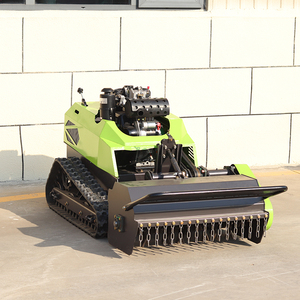 Ce được phê duyệt chất lượng cao công nghiệp nông nghiệp Crawler <span class=keywords><strong>Robot</strong></span> Máy cắt cỏ 800 mét 1000 mét Max điều khiển từ xa bàn chải Cutter cho cỏ - Product Image 2