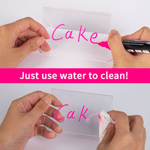 โต๊ะอะคริลิคป้ายยืนแสดงรูป <span class=keywords><strong>V</strong></span> อะคริลิคใสตารางด้านบนผู้ถือป้าย - Product Image 6