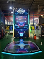 Machine d'arcade de jeu de danse à monnayeur avec tickets de rédemption, modèle Revolution, garantie 1 an, en métal, pour usage intérieur