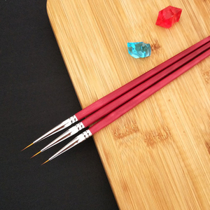 Pinceau Liner pour Nail Art, Fabrication Artisanale, Pointe Fine pour Dessin de Lignes, Peinture au Gel, Conception de Motifs, Pinceau de Manucure pour Salon de Beauté - Product Image 2
