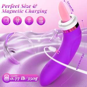Nhà Máy Giá Dành Cho Người Lớn Mới Âm Hộ Vibrator Bất Lưỡi Liếm Đồ Chơi Tình Dục G Tại Chỗ Lưỡi Liếm Phụ Nữ Rung Âm Vật <span class=keywords><strong>Massage</strong></span> - Product Image 6