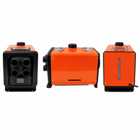 Chauffage de stationnement diesel tout-en-un 5KW 12V 24V 220V avec réservoir de carburant intégré, tension 3-en-1 pour camion, camping-car, maison
