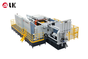 Máquina de fundición a alta presión LK 1600 toneladas totalmente automática con voltaje personalizado para línea integrada de fundición a presión para vehículos de nueva energía - Product Image 2