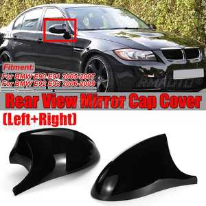 2xMirror Cover E90 Car Side <b>Door</b> Rearview Side <b>Mirror</b> Cover Cap for BMW E90 E91 2005-2007 E92 E93 2006-2009 M3 Style E80 E81 E87 - Product Image 1