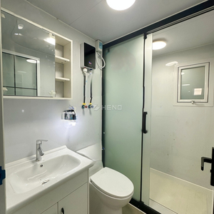 <span class=keywords><strong>Maison</strong></span> préfabriquée extensible de luxe en conteneur 20 pieds/40 pieds, 2 chambres, mobile et portable, pour l'Australie - Product Image 3