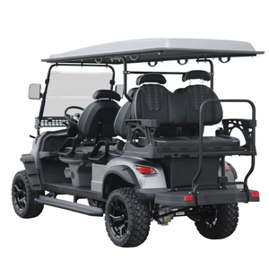 <span class=keywords><strong>Carrito</strong></span> de <span class=keywords><strong>Golf</strong></span> Eléctrico Antideslizante TONGCAI con Asiento de Goma para 6 Personas, con Freno de Mano y Puerto de Carga, <span class=keywords><strong>Carrito</strong></span> de Transporte para Club de <span class=keywords><strong>Golf</strong></span> y Ocio - Product Image 4