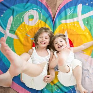 Couverture de plage de <span class=keywords><strong>licorne</strong></span> géante ultra douce en microfibre surdimensionnée pour filles serviette de plage <span class=keywords><strong>super</strong></span> absorbante à séchage rapide pour l'extérieur - Product Image 2