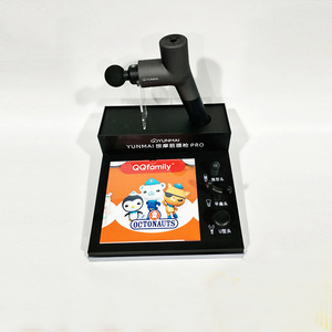 Customizable Luxury Modern Transparent Acrylic Fascia Massage Gun Rack Eco-Friendly Water Resistant Light Weight Desktop Display - Product Image 1