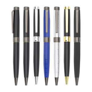 Bolígrafo de Metal Negro con Detalles Dorados, Diseño de Pistola, Personalizable con Logotipo, de Lujo, para Negocios, en Venta - Product Image 6