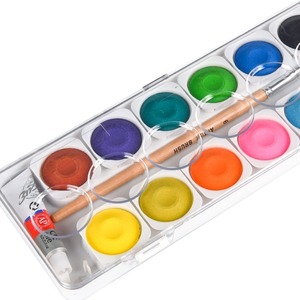 Ensemble de peinture à l'aquarelle solide de 12/24/36 pièces pour la peinture artistique - Product Image 2