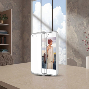 WEVIEW LWV-118 เคส TPU แบบพับได้ น้ำหนักเบา โปร่งใส กันกระแทก พร้อมที่ยึดกรอบกล้อง สำหรับ <span class=keywords><strong>iPhone7</strong></span> 8 X - Product Image 4