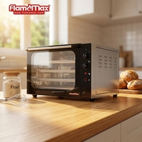 Four à pizza électrique commercial à 3 niveaux, four à convection à air chaud pour la cuisson de pizzas, four professionnel pour tartes aux œufs, pains et gâteaux pour boulangerie