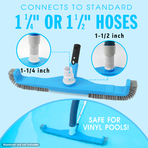 2 в <span class=keywords><strong>1</strong></span>, вакуумная щетка для бассейна - Product Image 5