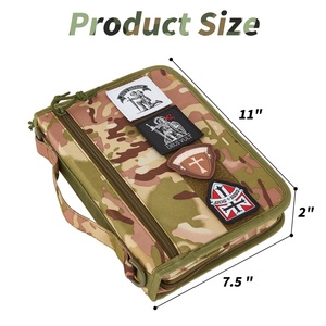 Funda Protectora para Biblia Táctica de Camuflaje para Hombres y Mujeres, Funda Resistente de Tela para Biblia para Iglesia, Adoración y Peregrinación - Product Image 3