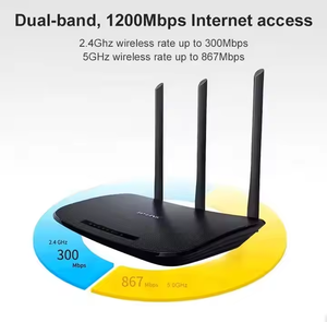 Routeur sans fil double bande TP-Link AC1200 CY001, point d'accès, 4 antennes, 5 ports RJ45, Archer, large couverture, firmware anglais, AC1200 sans fil - Product Image 5