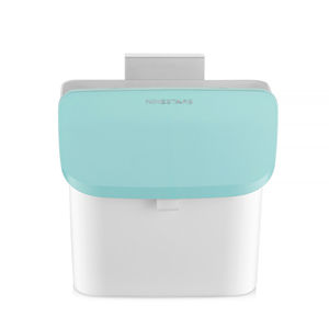 Armario de cocina montado en la pared cubos de basura coche cubo de basura mini cubo de basura mano presionando cubo de basura portátil - Product Image 4