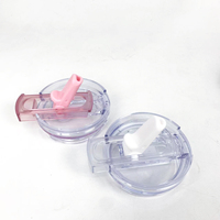 2 packs de couvercle de remplacement réutilisable pour gobelet de 40 oz 30oz.