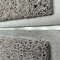Tapis réversible en PVC effet soie, qualité A/B, avec plusieurs options de support pour l'entrée des hôtels