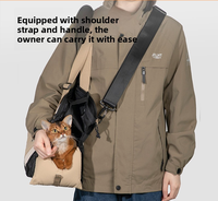 Sac de transport léger et respirant pour animaux de compagnie, personnalisable, vente en gros, pour siège de voiture, chien, chat, à porter à l'épaule ou en bandoulière