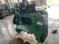 LISEN Broyeur forestier hydraulique pour excavatrice, débroussailleuse robuste avec roulement de moteur pour défrichage de la végétation, 2-8 tonnes