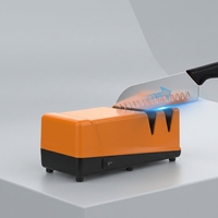 Machine à aiguiser les couteaux électrique automatique, meules en céramique durables pour les couteaux de cuisine