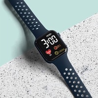 Jam Tangan Digital LED 8 Warna Harga Murah untuk Anak-Anak, Fashion Sport dengan Tali Silikon, Jam Elektronik