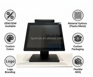 Terminal POS Inteligente con Pantalla Táctil LCD, Sistema EOPS, 8 o 16 GB de RAM, Android Todo en Uno, Caja <span class=keywords><strong>Registradora</strong></span>/Sistema POS - Product Image 1