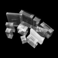 Boîte d'emballage en plastique transparent PVC PET PP pliable avec impression de logo personnalisé, boîte transparente pour l'emballage
