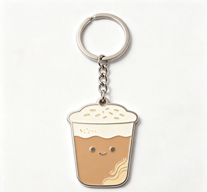 พวงกุญแจแก้วน้ำเคลือบโลหะ ของที่ระลึก ของขวัญ - Product Image 4