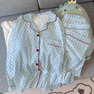 Fornitura di fabbrica prezzo più basso abbigliamento da notte da <span class=keywords><strong>donna</strong></span> <span class=keywords><strong>in</strong></span> <span class=keywords><strong>cotone</strong></span> latte da <span class=keywords><strong>donna</strong></span> set di abbigliamento da casa pigiama <span class=keywords><strong>vestiti</strong></span> per la casa - Product Image 5