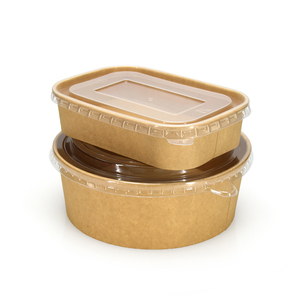 Kertas Sekali Pakai Wadah Makanan/Mangkuk untuk Kompor Induksi Pemanasan/Microwave/Oven Penggunaan Pemanas - Product Image 6