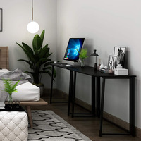 Bureau contemporain ultra moderne PC bureau d'ordinateur en métal maison coin étude chevets