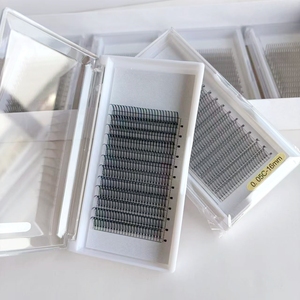 Nouvel Arrivage Extensions de Cils Ultra Fines 0.07 Anime en Matériau PBT Doux pour Courbure D Volume Complet Effet Comic 7mm - Product Image 1